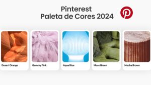 Paleta de cores Pinterest 2024